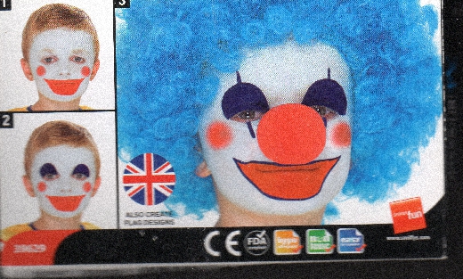 (image for) Clown Face Paint Kit